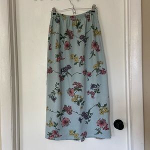 1990s Floral Stamp Skirt